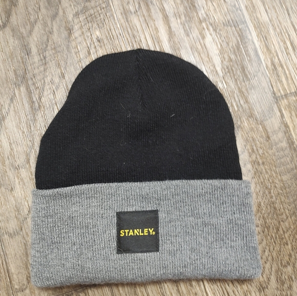 Stanley two tone knit beanie one size - Picture 3 of 8